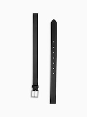 Black Leather Jeans Belt - Image 2 of 3
