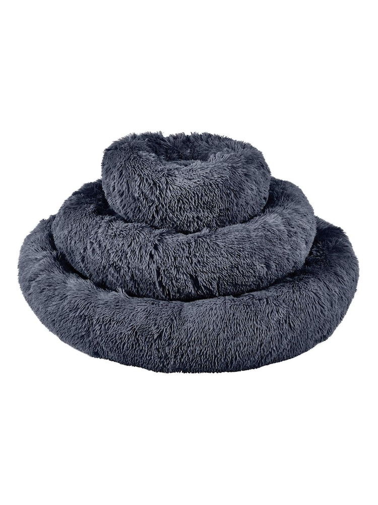 Bunty Grey Seventh Heaven Fluffy Dog Bed - Image 4 of 4
