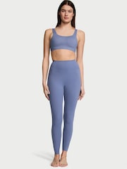Victoria's Secret Velvet Morning Blue 7/8 Length VS Elevate Light Compression Leggings - Image 1 of 3