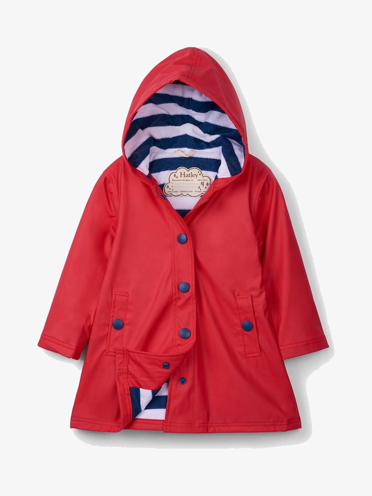 Hatley Red Classic Splash Jacket - Image 2 of 3 Hatley Red Classic Splash Jacket - Image 2 of 3
