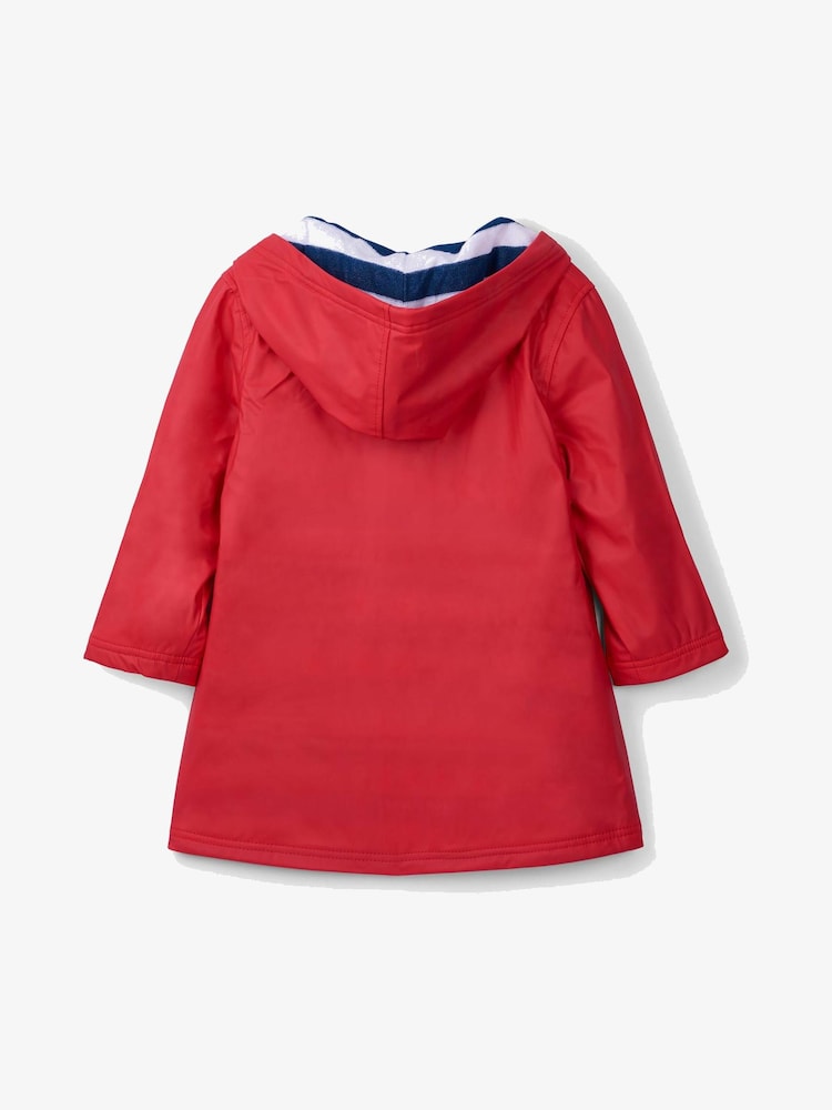 Hatley Red Classic Splash Jacket - Image 3 of 3 Hatley Red Classic Splash Jacket - Image 3 of 3