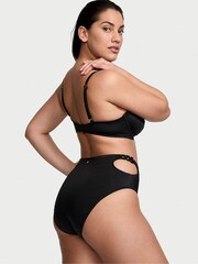 Victoria's Secret Nero Black Push Up Swim Chain Bikini Top - Image 2 of 3