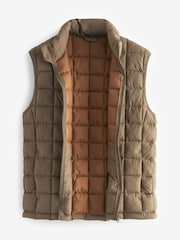 Stone Neutral Lightweight Square Gilet - Image 3 of 6