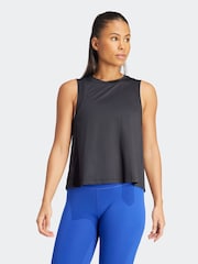adidas Black Studio Tank Top - Image 1 of 6