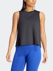adidas Black Studio Tank Top - Image 3 of 6