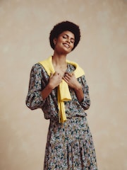 Crew Clothing Ellen Floral Blouse - Image 1 of 4