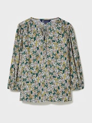 Crew Clothing Ellen Floral Blouse - Image 4 of 4