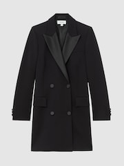 Reiss Annika Double-Breasted Tuxedo Mini Dress - 6의 이미지 2