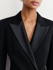 Reiss Annika Double-Breasted Tuxedo Mini Dress - 6의 이미지 4