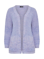 Yours Curve Purple Pocket Cardigan - Image 5 of 5