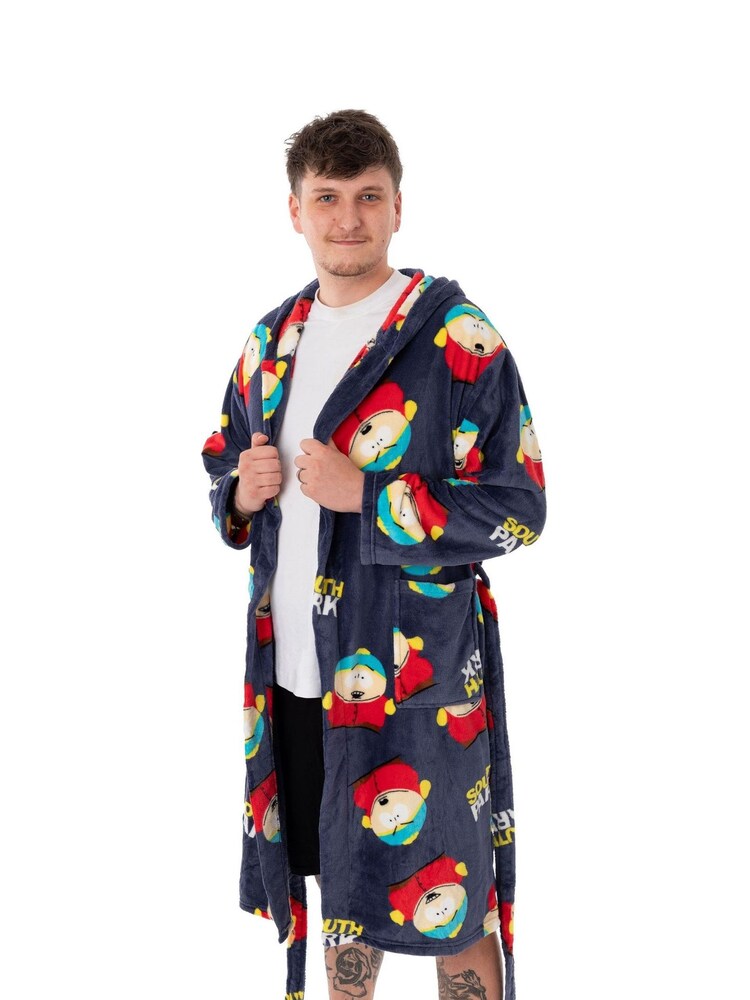 Vanilla Underground Blue South Park Adult Dressing Gown - Image 2 of 6