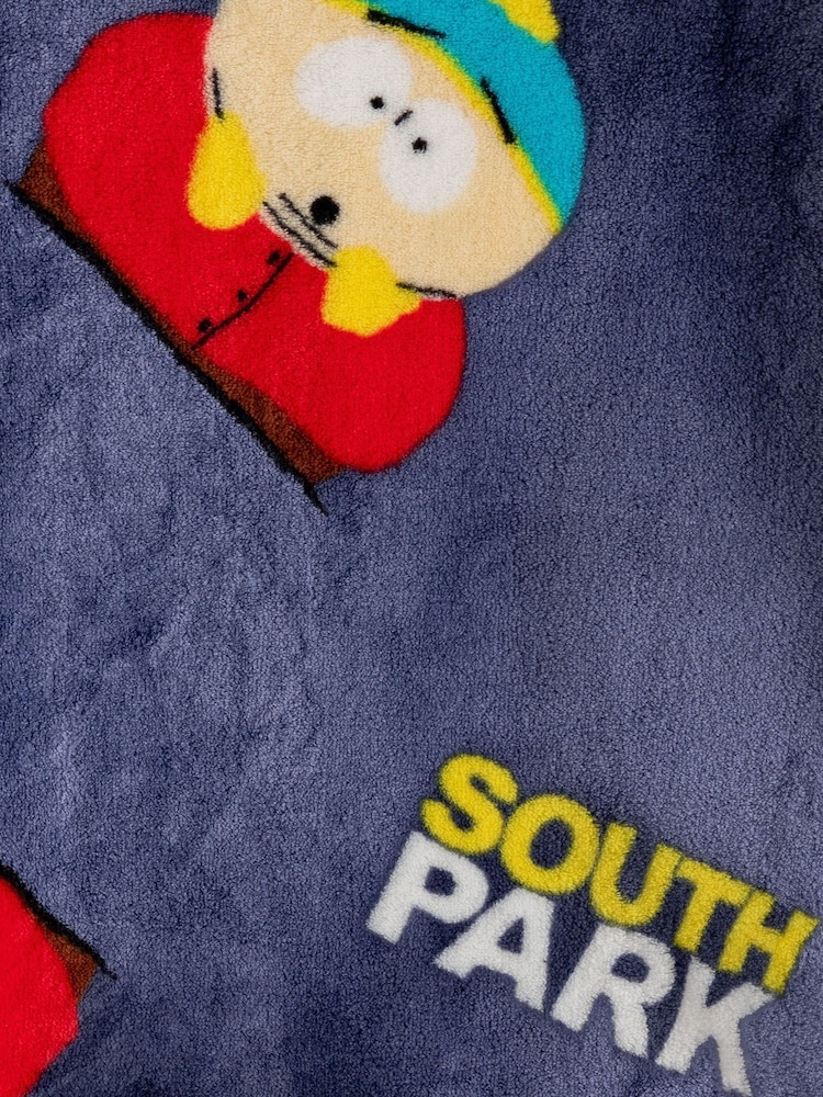 Vanilla Underground Blue South Park Adult Dressing Gown - Image 6 of 6