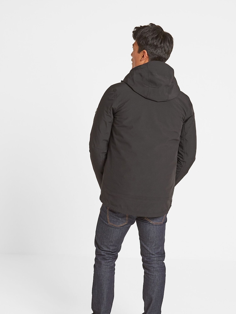 Tog 24 Black Denton Waterproof 3 in 1 Hooded Jacket - Image 2 of 5