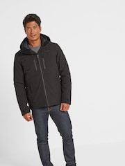 Tog 24 Black Denton Waterproof 3 in 1 Hooded Jacket - Image 3 of 5