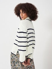 Crew Clothing Wide Sleeve Roll Neck Centre Seam Jumper - Image 2 of 6