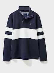 Crew Clothing Padstow Pique Sweatshirt - Image 5 of 5
