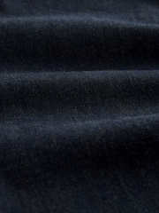 Indigo modra sprana - Enotni - Klasične elastične kavbojke Straight Fit - Slika 10 iz 10