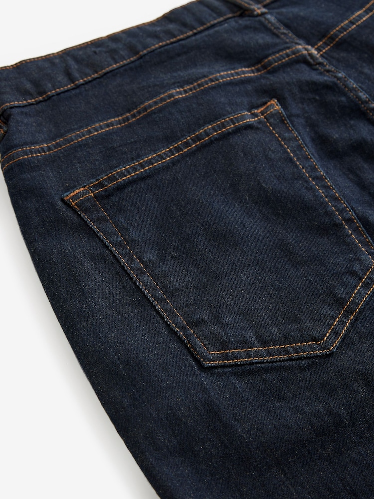 Bleu indigo rincé - Lit 1 place - Straight Fit Classic Jeans extensibles - Image 9 of 10