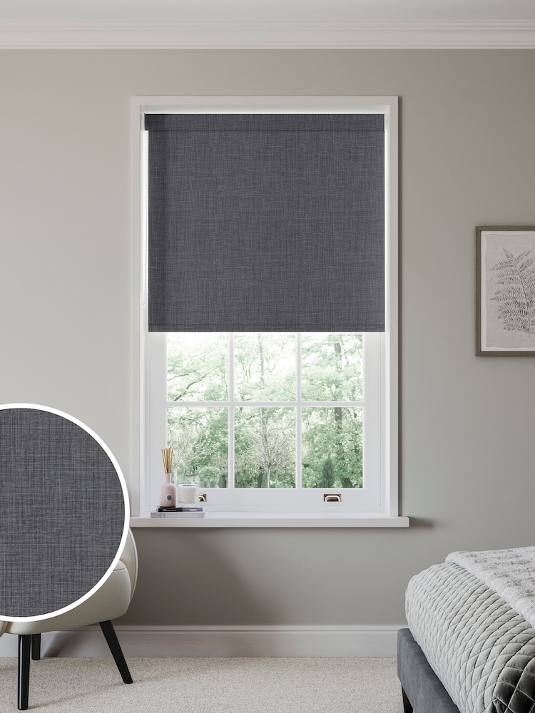 Natural Lava Rapid Made to Measure Blackout Roller Blind - Image 1 of 6