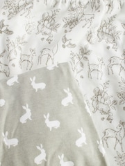 The Little Tailor 2 набор 100% Хлопковый младенец Fitted Jersey Cot Sheets - Image 8 of 8