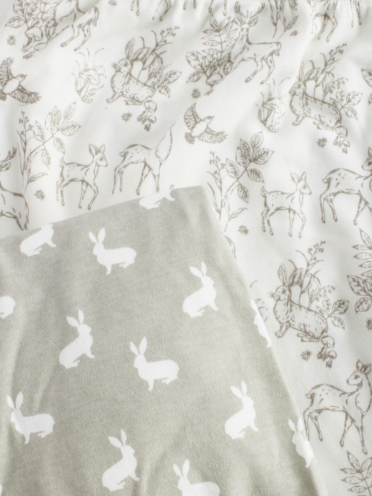 The Little Tailor 2 набор 100% Хлопковый младенец Fitted Jersey Cot Sheets - Image 8 of 8