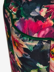 Clarke & Clarke Tahiti Fuchsia Pink Viola Stool - Image 3 of 4