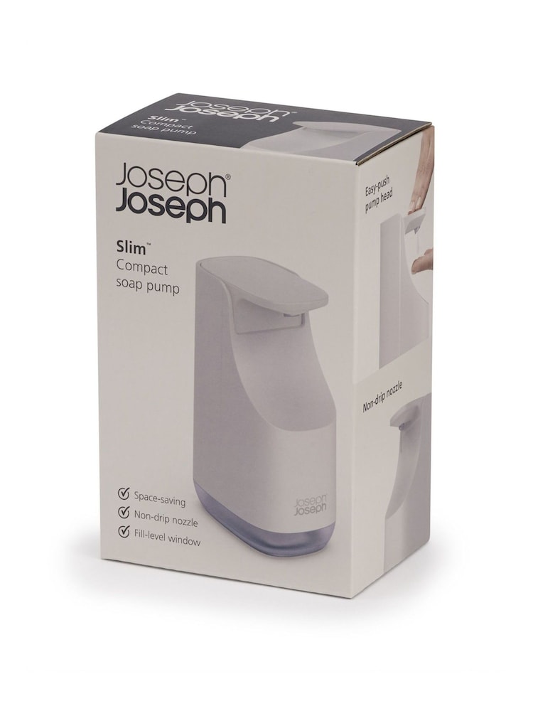 Joseph Joseph Ecru Slim Compact Soap Pump - Image 6 of 6