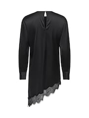 JDY Asymmetric Longline Top with Lace Trim - Imagem 6 de 6