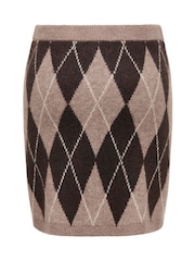 JDY Argyle Knit Mini Skirt - Bilde 6 av 6