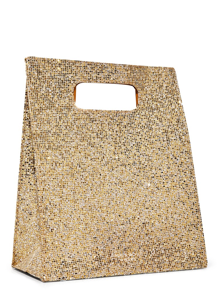 Bath & Body Works Gold Disco Gift Bag - Image 1 of 1