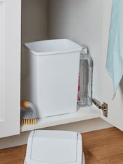 Wham White Casa 8L Plastic Swing Bin - Image 2 of 2