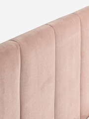 Soft Velvet Blush Kids Marlow Drawer Upholstered Frame - Image 12 of 13