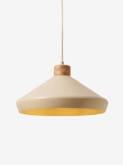 MADE.COM Cream Albert Pendant Ceiling Light - Image 3 of 3