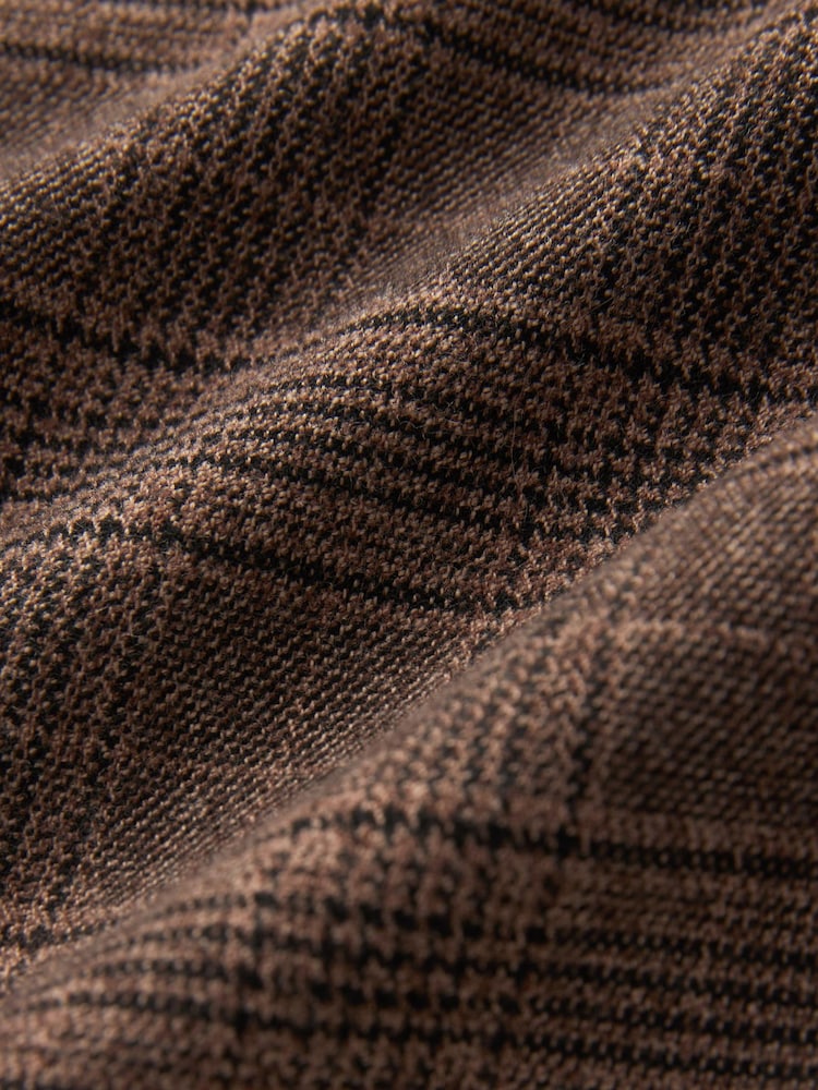 Braun Kariert - Hosen mit weitem Bein - Bild 7 von 7 Braun Kariert - Hosen mit weitem Bein - Bild 7 von 7