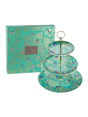 Portmeirion Green Sara Miller Cake Stand - Image 2 of 3
