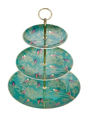 Portmeirion Green Sara Miller Cake Stand - Image 3 of 3