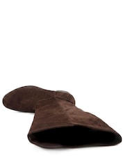 rjava - Pavers Wide Fit Smart Long Boots - Slika 5 iz 6