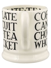 Emma Bridgewater Cream Black Toast Half Pint Mug - Image 3 of 4