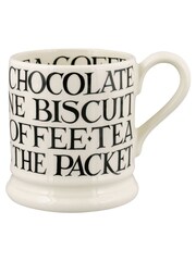 Emma Bridgewater Cream Black Toast Half Pint Mug - Image 4 of 4