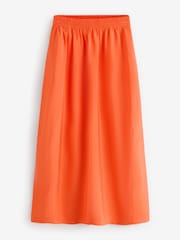 Orange - Jupe mi-longue Hush Liddie Air Flow Barrel - Image 6 de 6