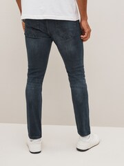 Navy Smoky Skinny Fit Classic Stretch Jeans - Image 4 of 10