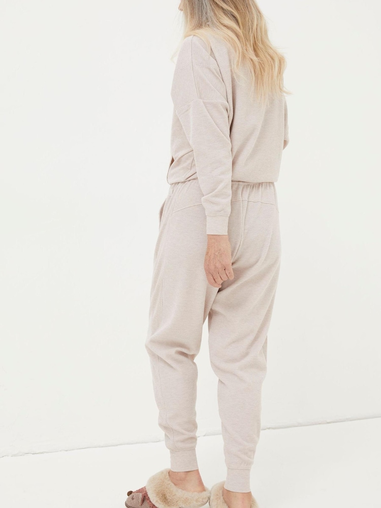 FatFace Natural Arla Joggers - Image 2 of 4