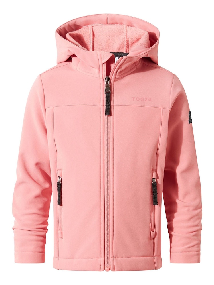 Tog 24 pink Koroma Softshell Hooded Jacket - Image 4 of 4 Tog 24 pink Koroma Softshell Hooded Jacket - Image 4 of 4