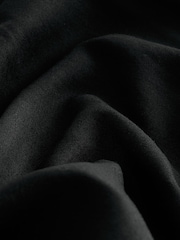 Black Mini Summer Dress With Linen - Image 7 of 7
