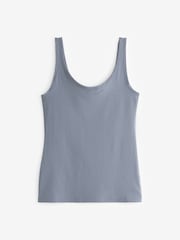 Grey Thick Strap Vest - Image 6 of 7