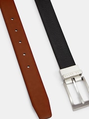 Ted Baker Black Karmer Reversible Leather Belt - Image 2 of 3