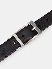 Ted Baker Black Karmer Reversible Leather Belt - Image 3 of 3