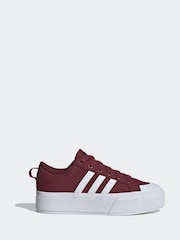 adidas Red Bravada 2.0 Platform Trainers - Image 1 of 8