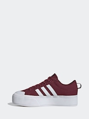adidas Red Bravada 2.0 Platform Trainers - Image 2 of 8