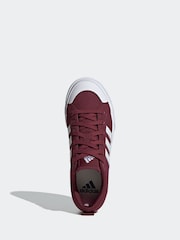 adidas Red Bravada 2.0 Platform Trainers - Image 5 of 8